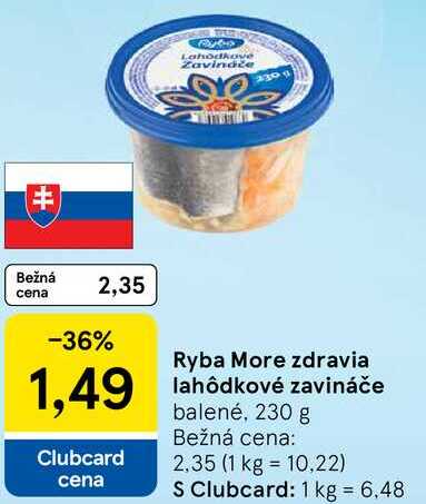 Ryba More zdravia lahôdkové zavináče, 230 g