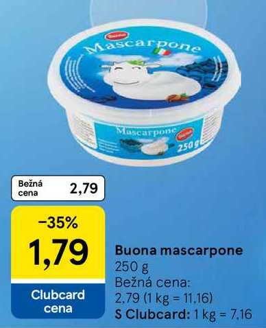 Buona mascarpone, 250 g 