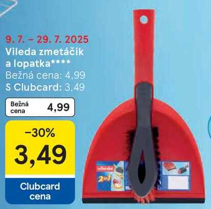 Vileda zmetáčik a lopatka