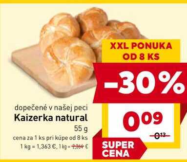 Kaizerka natural 55 g  