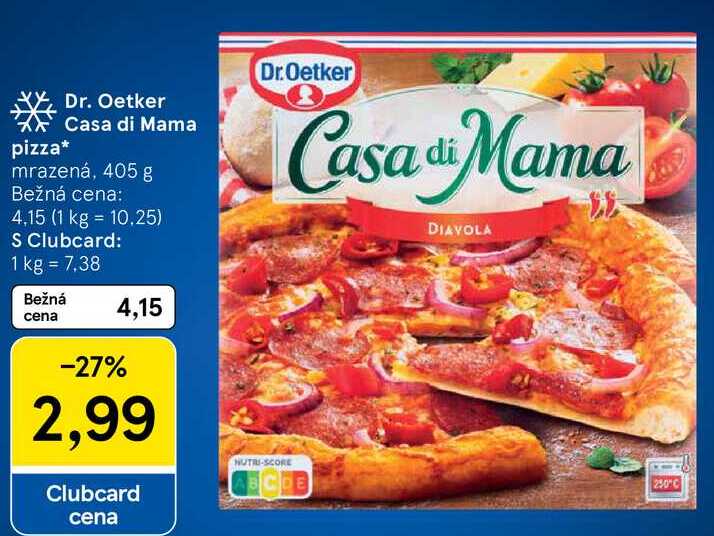 Dr. Oetker Casa di Mama pizza, 405 g