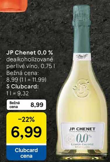 JP Chenet 0,0 %, 0,75 l