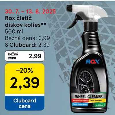 Rox čistič diskov kolie, 500 ml 