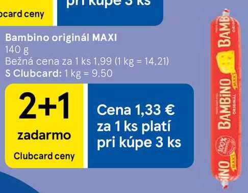 Bambino originál MAXI, 140 g 