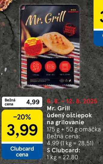 Mr. Grill údený oštiepok na grilovanie, 175 g +50 g omáčka