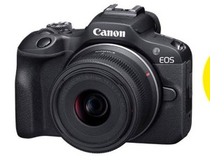 Digitálny fotoaparát Canon EOS R100 + RF-S18-45 mm IS STM čierny