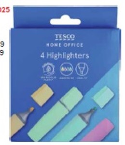 Tesco zvýrazňovače