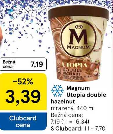 Magnum Utopia double hazelnut, 440 ml 