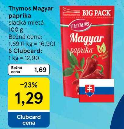 Thymos Magyar paprika, 100 g 