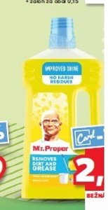 Mr. Proper Čistiaci prostriedok
