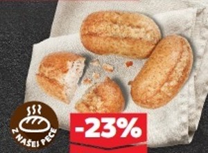 Žemľa s graham.múkou