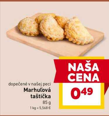 Marhuľová taštička 85g