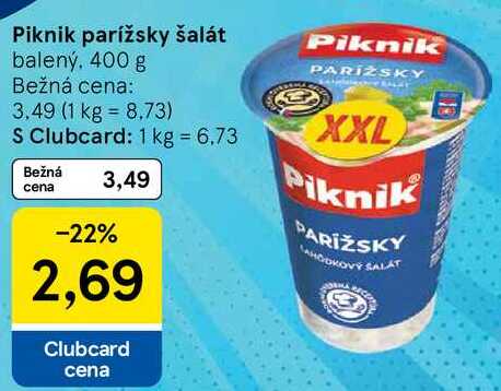 Piknik parížsky šalát, 400 g