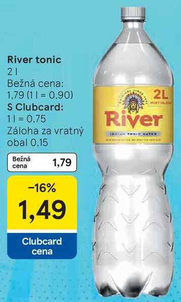 River tonic, 2 l