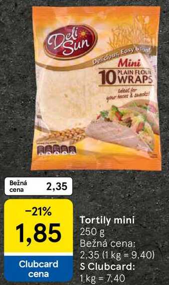 Tortily mini, 250 g