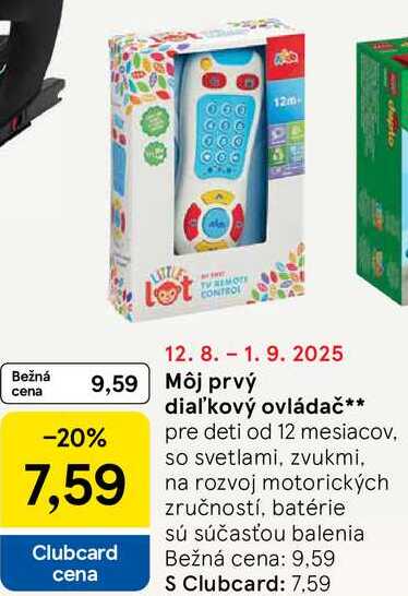 Môj prvý diaľkový ovládač