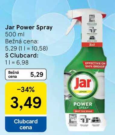 Jar Power Spray, 500 ml 