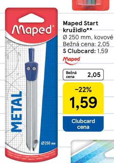 Maped Start kružidlo