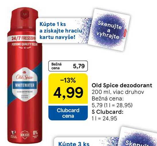 Old Spice dezodorant, 200 ml