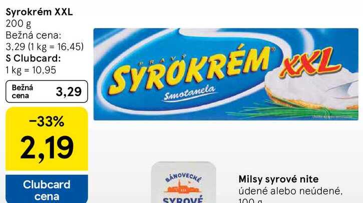 Syrokrém XXL, 200 g 