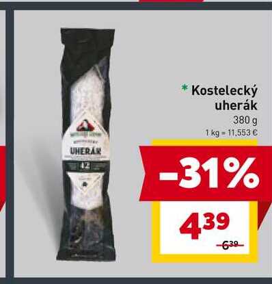 Kostelecký uherák 380 g 