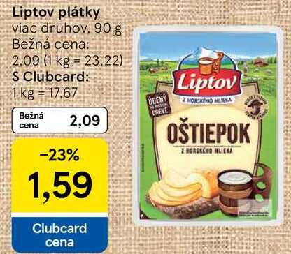 Liptov plátky viac druhov, 90 g 