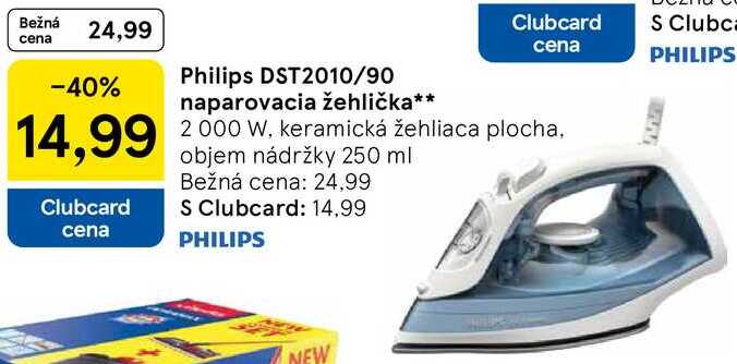 Philips DST2010/90 naparovacia žehlička