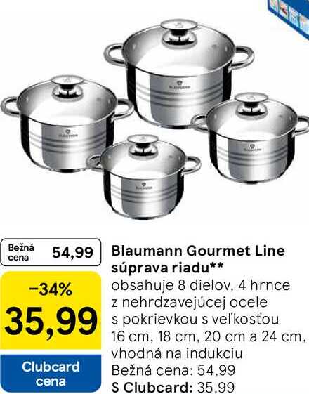 Blaumann Gourmet Line súprava riadu
