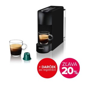 Kapsulový kávovar Krups Nespresso Essenza mini