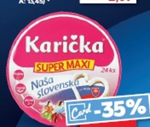 Karička Super Maxi Tavený syr