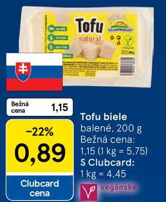 Tofu biele, 200 g 