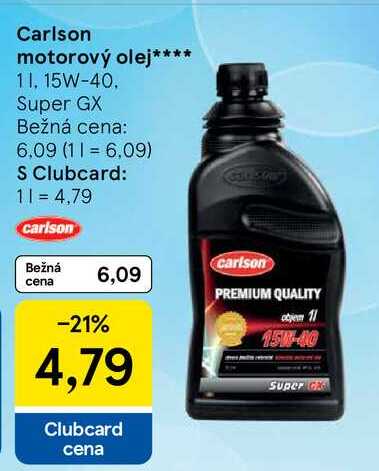 Carlson motorový olej, 1 l