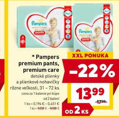 Pampers Premium Pants