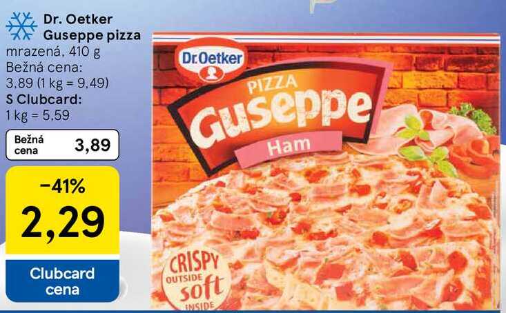 Dr. Oetker Guseppe pizza, 410 g 
