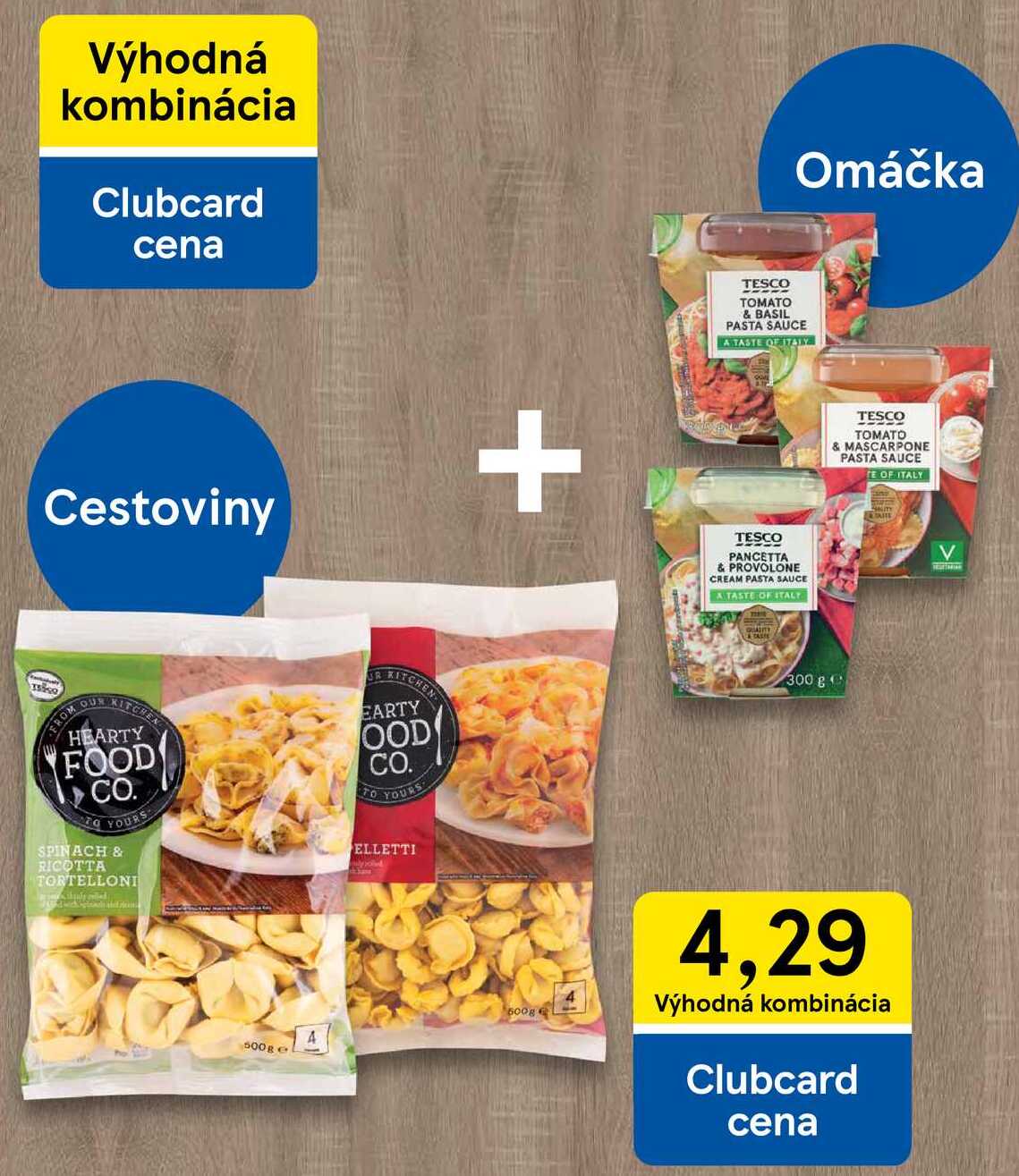 Cestoviny + Omáčka