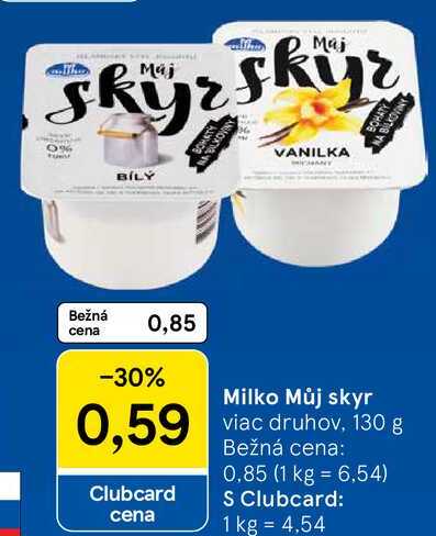 Milko Můj skyr, 130 g