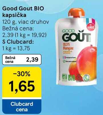 Good Gout BIO kapsička, 120 g