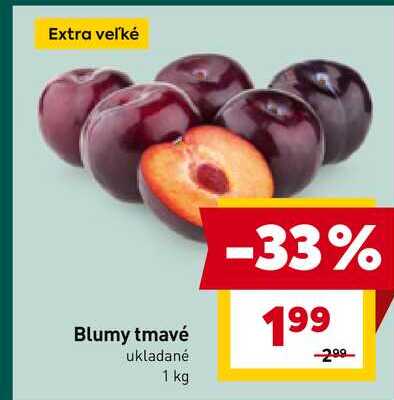 Blumy tmavé ukladané 1 kg 