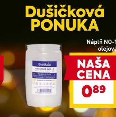 Náplň NO-1 olejová 