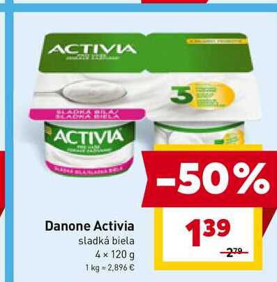 Danone Activia 4x120 g