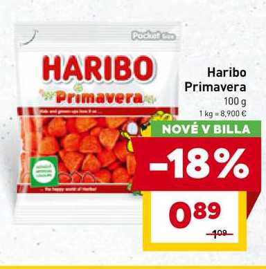 Haribo Primavera 100 g 