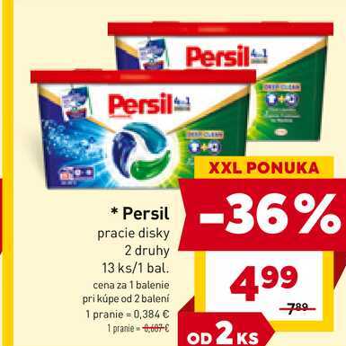 Persil pracie disky 2 druhy 13 ks/1 bal. 