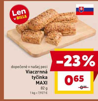 Viaczrnná tyčinka MAXI 82 g 