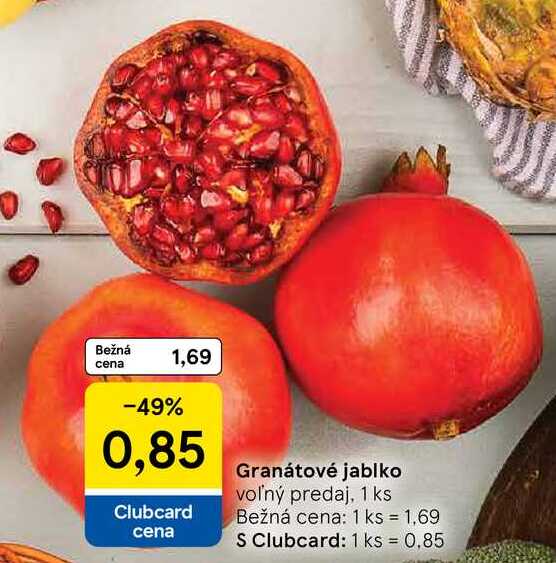 Granátové jablko, 1 ks 