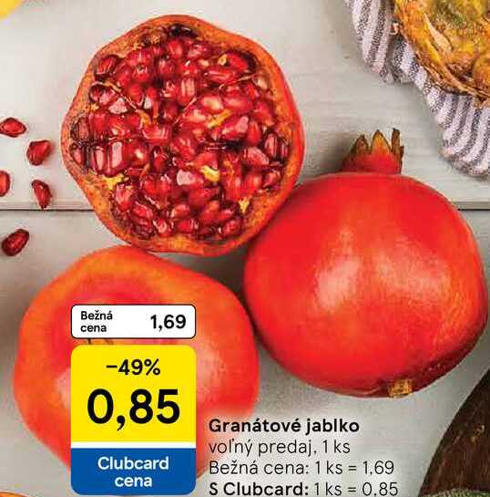 Granátové jablko, 1 ks