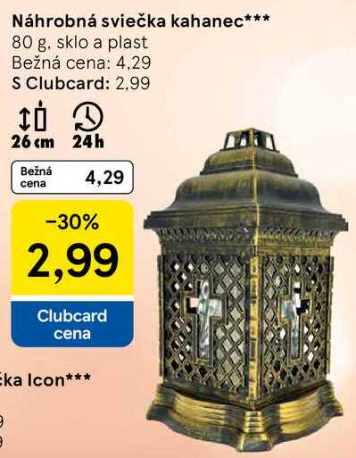 Náhrobná sviečka kahanec