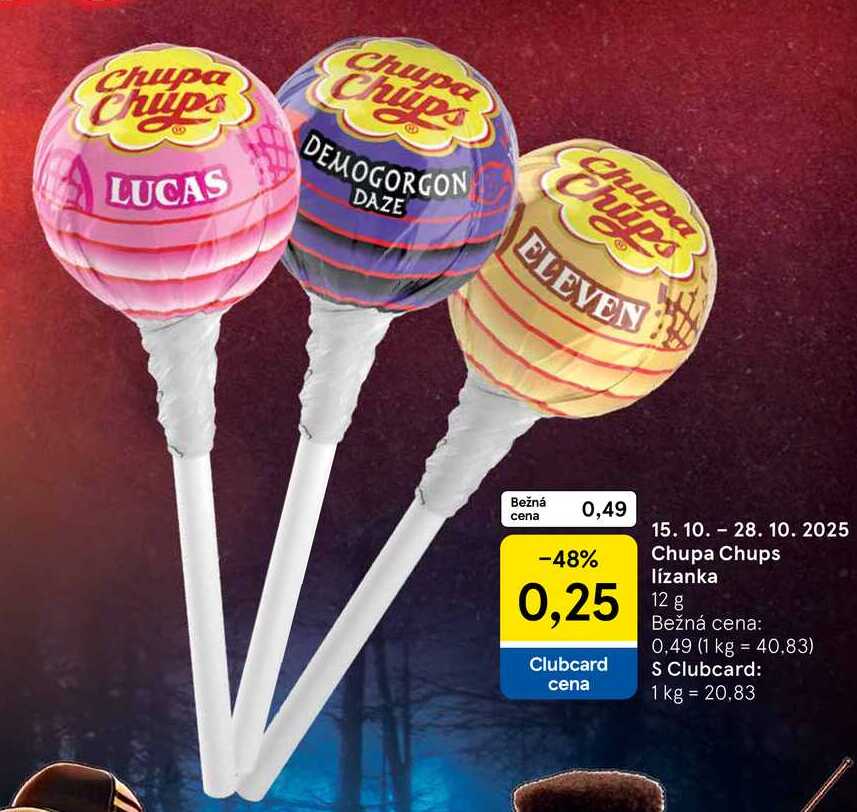 Chupa Chups lízanka, 12 g