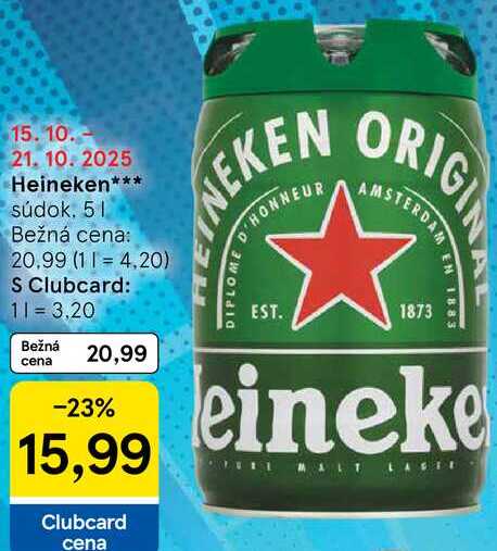 Heineken, 5 l
