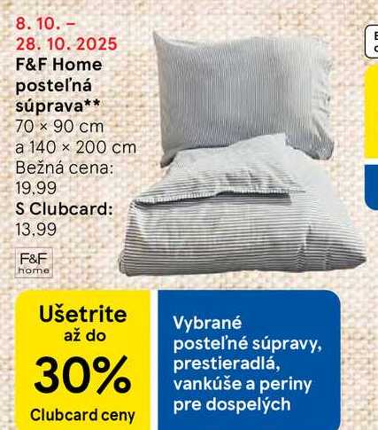 F&F Home posteľná súprava