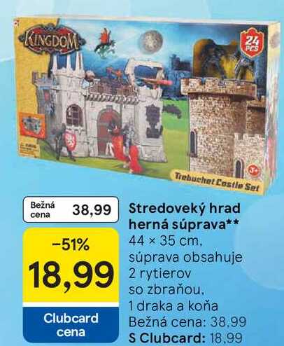 Stredoveký hrad herná súprava